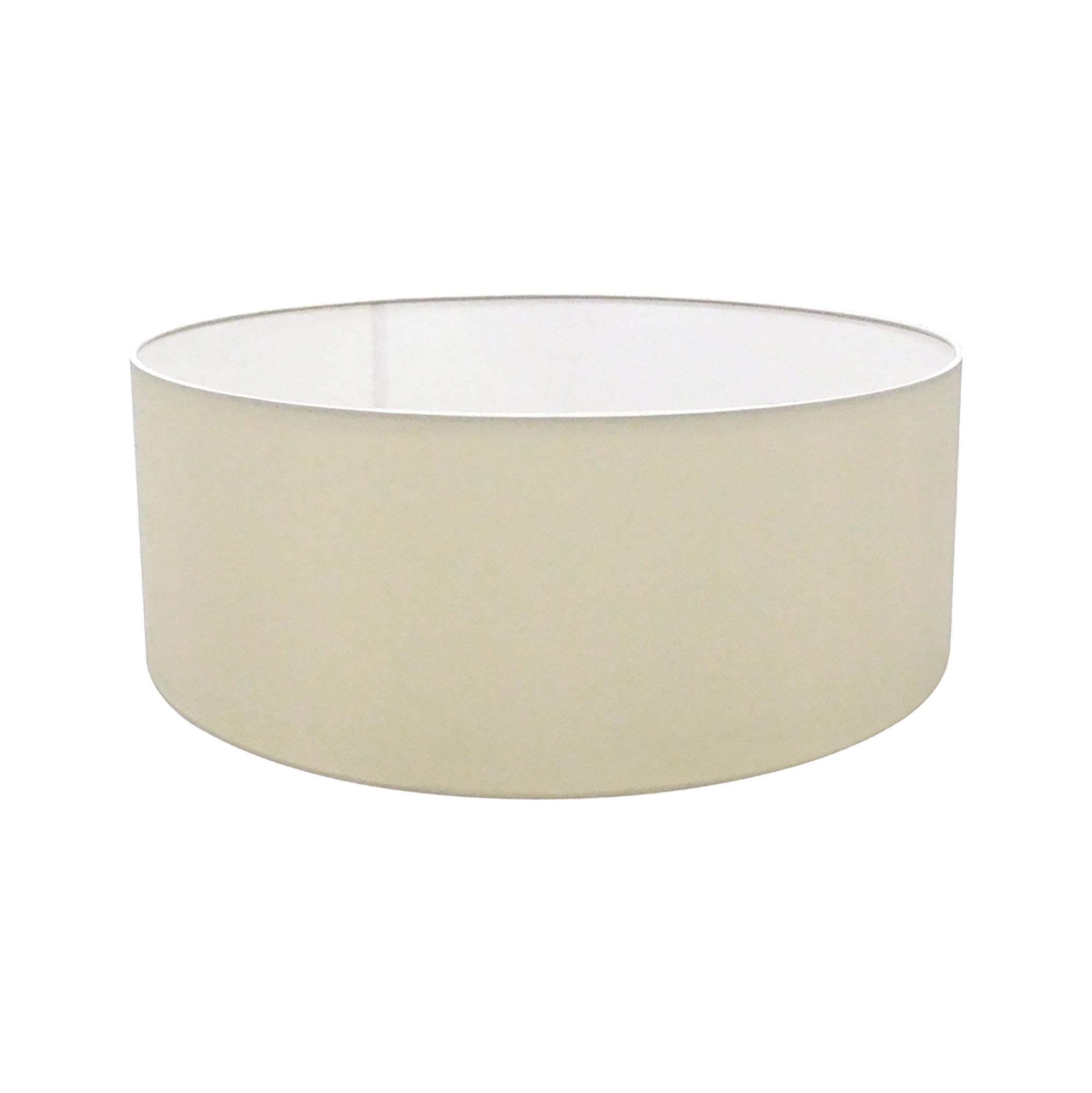 D0276  Sigma 60cm Faux Silk Fabric Shade Ivory Pearl, White